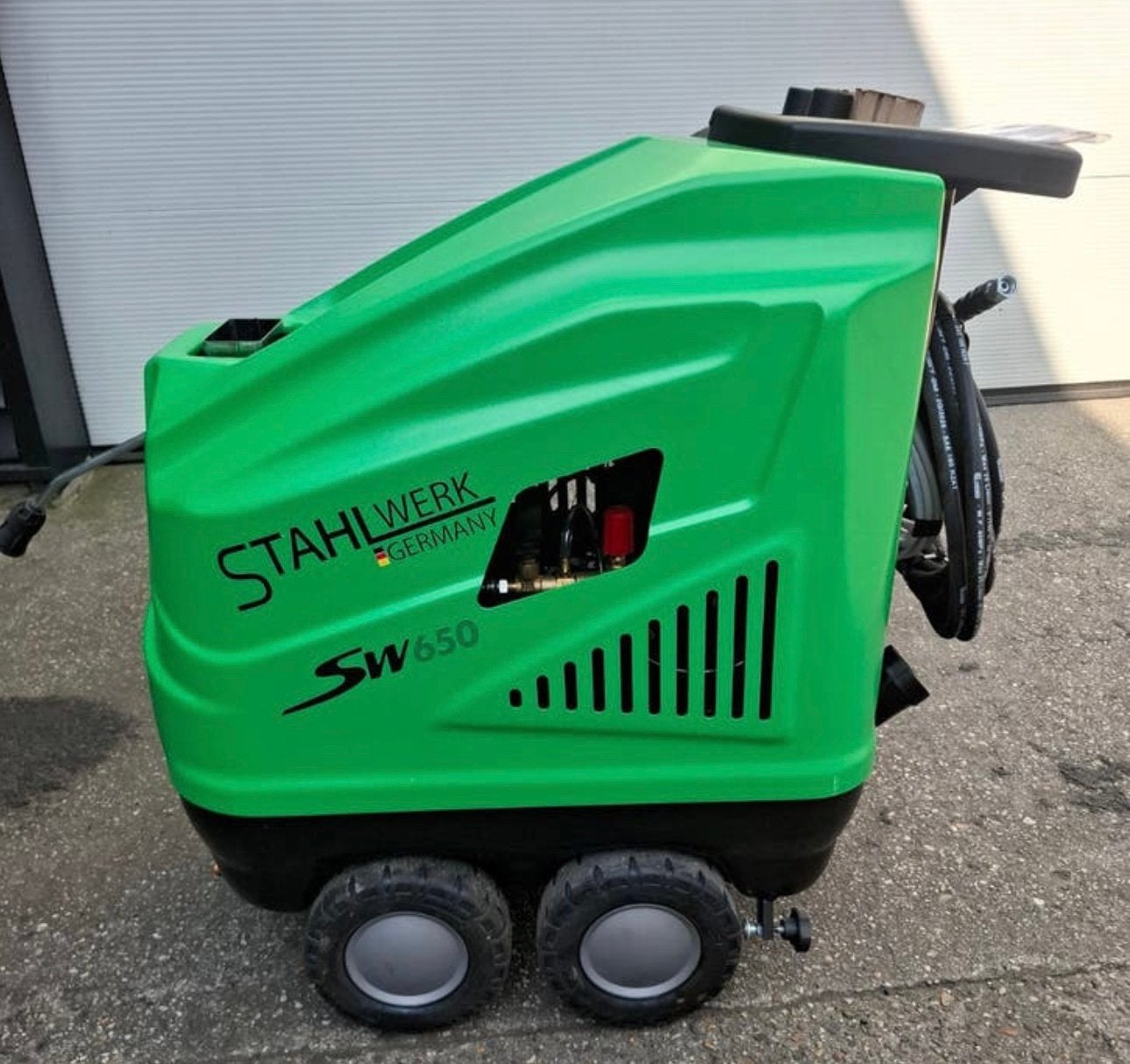 Stahlwerk sw650 hogedruk reiniger warm water 🔥🔥🔥, Ophalen, Elektrisch startend, Dieselolie, Nieuw