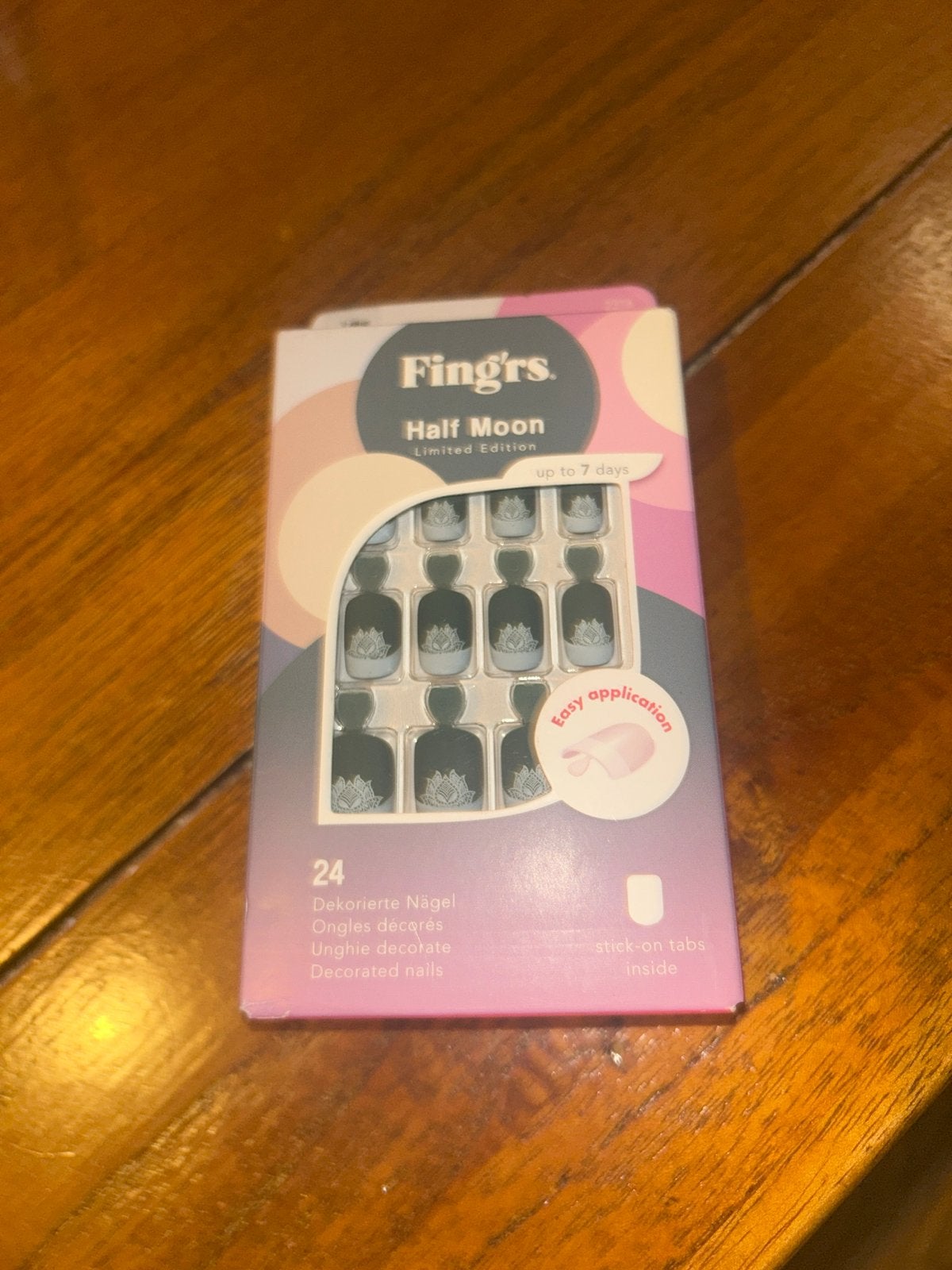 Fing'rs Half Moon Limited Edition kunstnagels, Ophalen of Verzenden, Nieuw, Overige typen