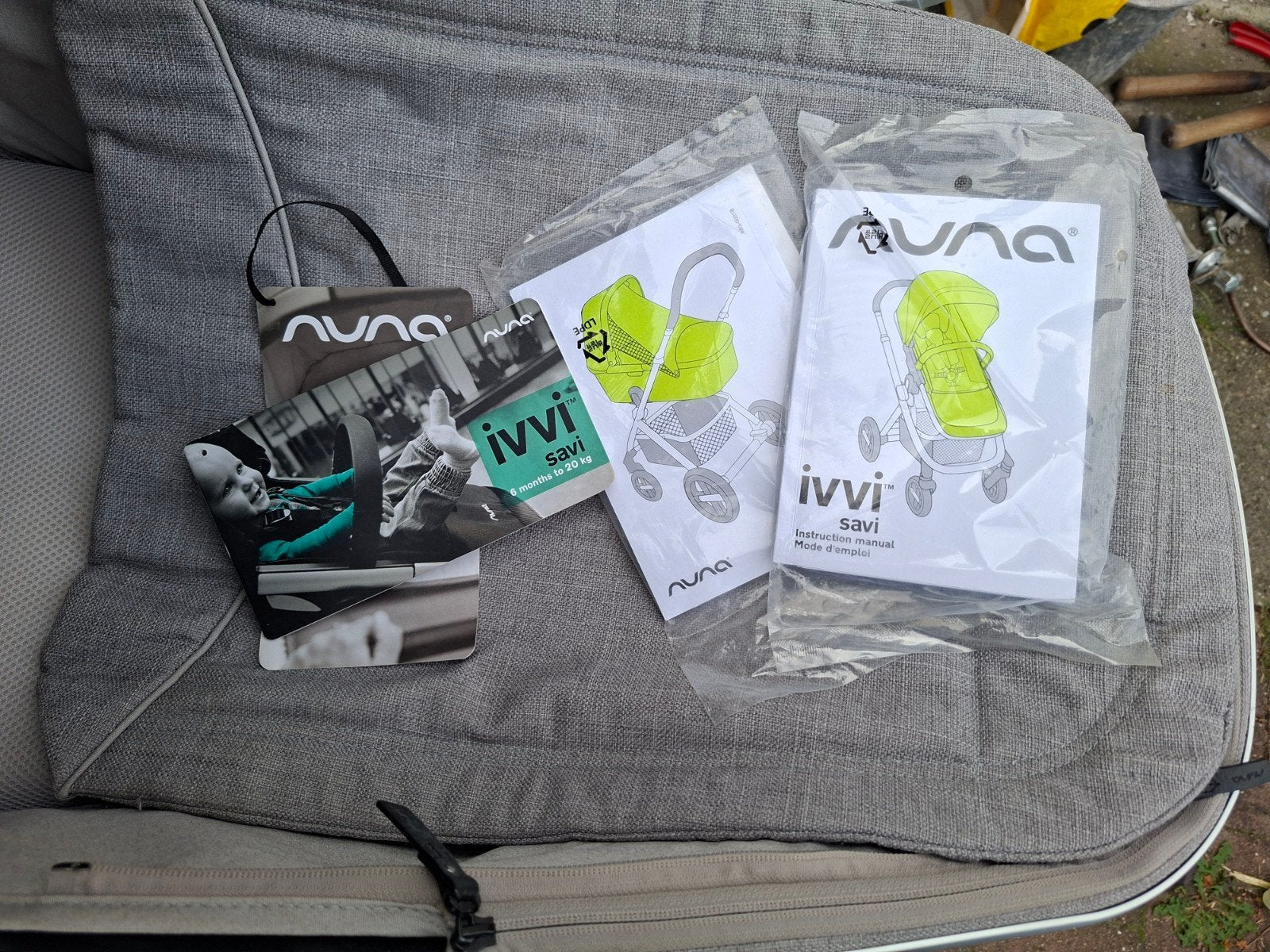 Foto 12 van Nuna Ivvi Savi Combiwagen met Aerosleep matrasje