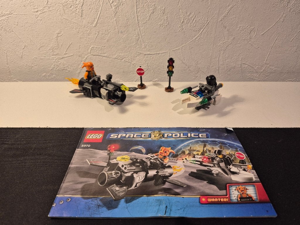 Lego Space Police 5970 Freeze Ray Frenzy, Gebruikt, Lego, Ophalen of Verzenden, Space