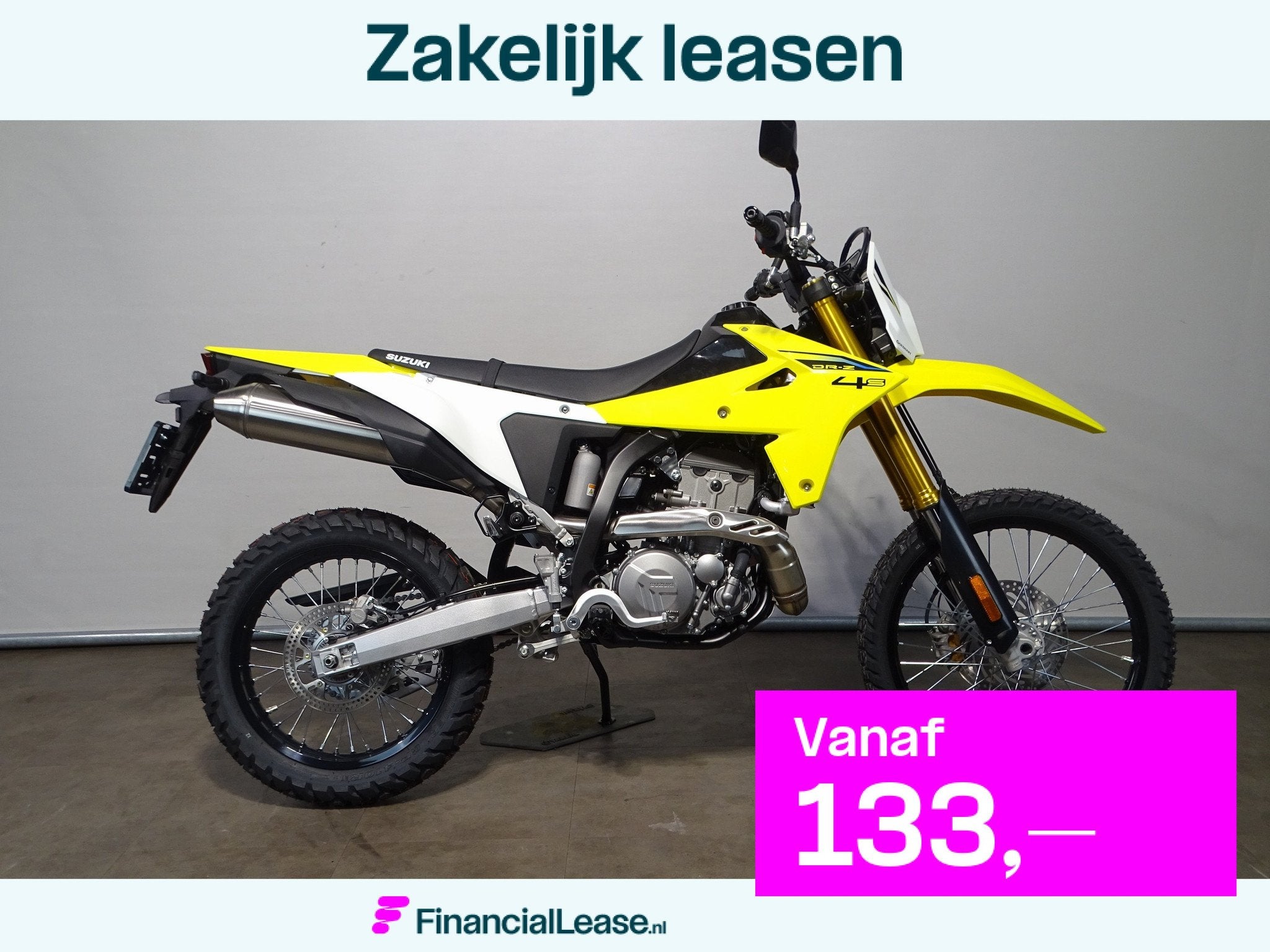 Suzuki DR-Z4S, Nieuw, Bedrijf, Toermotor