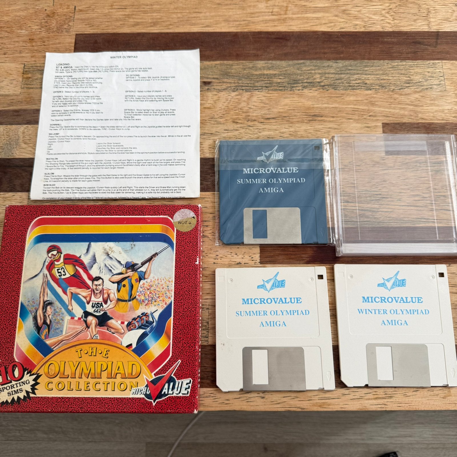 The Olympiad Collection – Commodore Amiga – Summer & Winter, Computers en Software, Vintage Computers, Ophalen of Verzenden