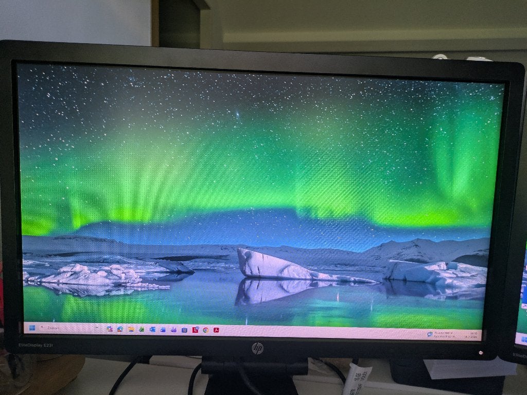 HP LCD Schermen EliteDisplay E231, Ophalen, Gebruikt, In hoogte verstelbaar, Full HD