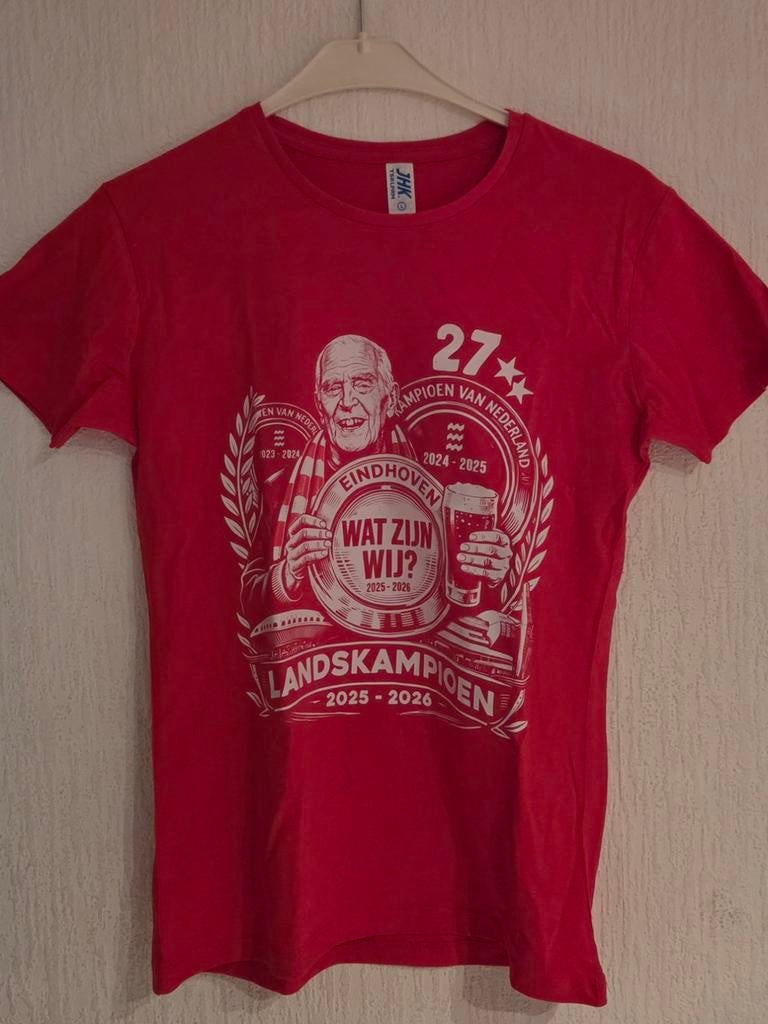 Psv kampioensshirt, Ophalen of Verzenden, Nieuw, Maat 52/54 (L), Rood