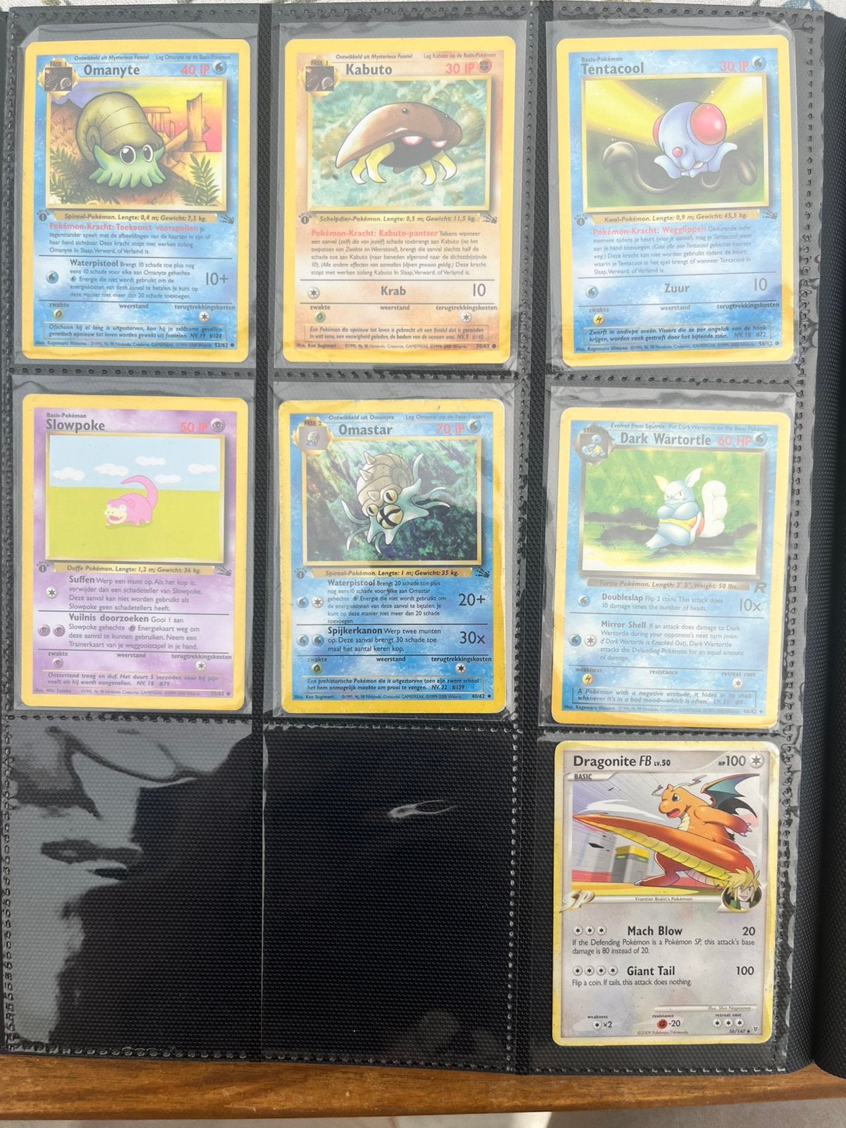 Pokémon kaarten (vintage en modern), Ophalen of Verzenden, Zo goed als nieuw, Meerdere kaarten
