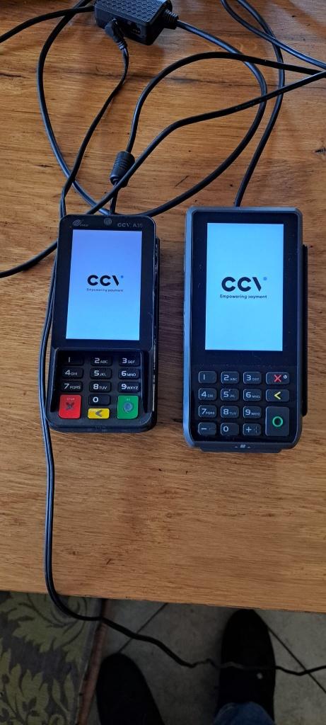 Betaalautomaat CCV duo base A80 / A35, Ophalen