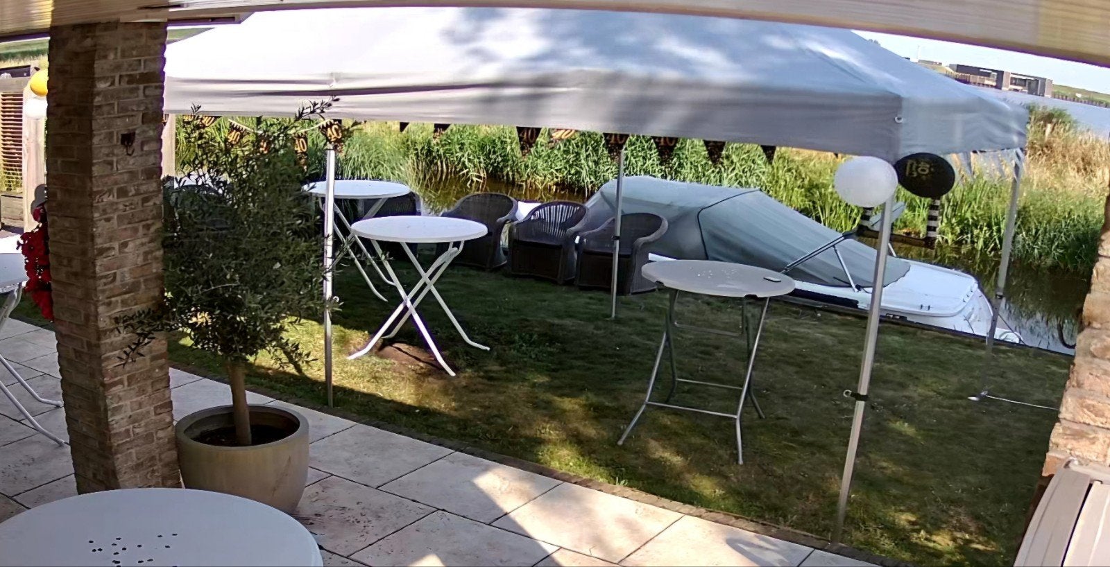 Te huur: Partytent 3x6m - Ideaal voor elk feest!, Ophalen, Gebruikt, Opvouwbaar, Partytent