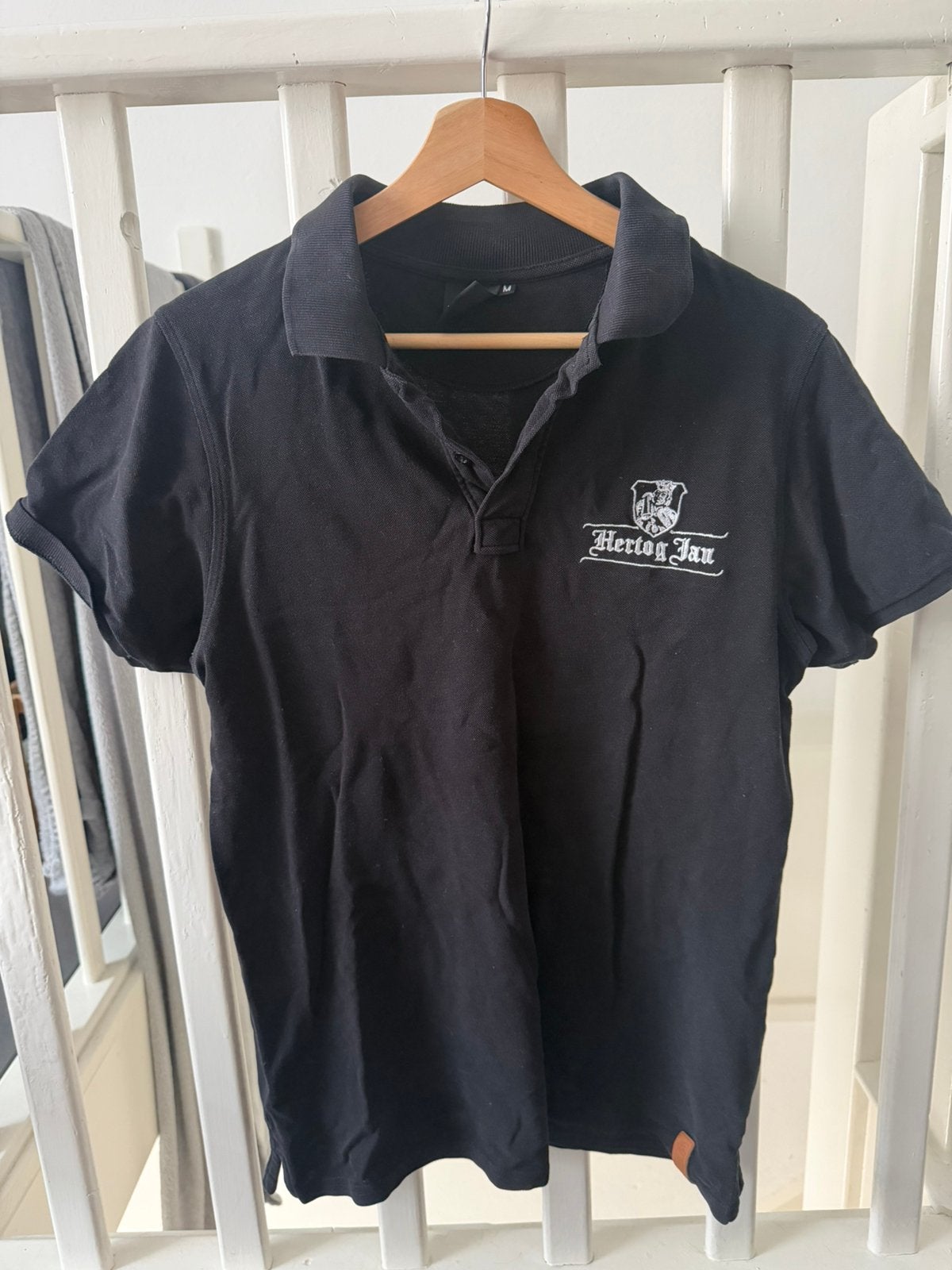 14 Originele Hertog Jan Polo’s – Maat L & M - zwart, Verzamelen, Biermerken, Ophalen of Verzenden, Nieuw, Glas of Glazen, Hertog Jan