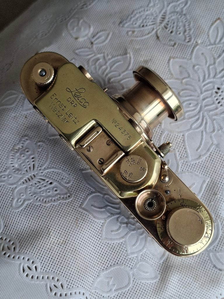 LEICA D.R.P. ERNST LEITZ WETZLAR  camera 1930 KOPER, Audio, Tv en Foto, Fotocamera's Analoog, Ophalen of Verzenden, Gebruikt, Compact