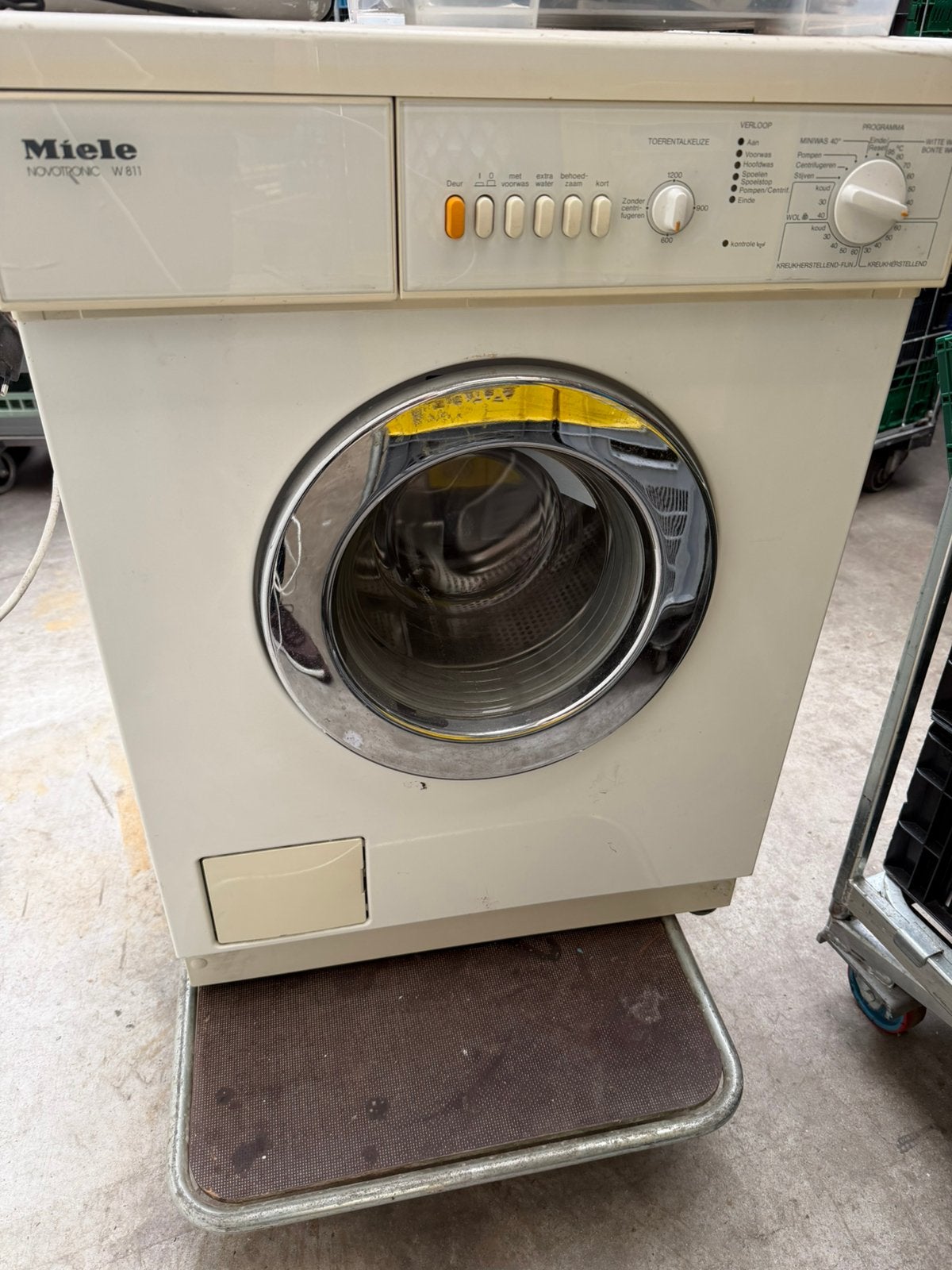 Droger miele, goed werkend zonder kabel, Witgoed en Apparatuur, Wasmachines, Ophalen, Zo goed als nieuw, 1200 tot 1600 toeren