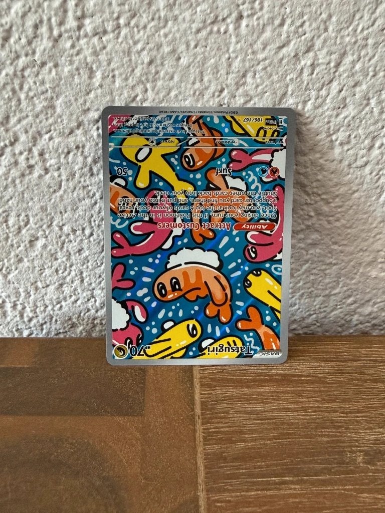 Pokémon | Tatsugiri | 186/167, Ophalen of Verzenden, Zo goed als nieuw