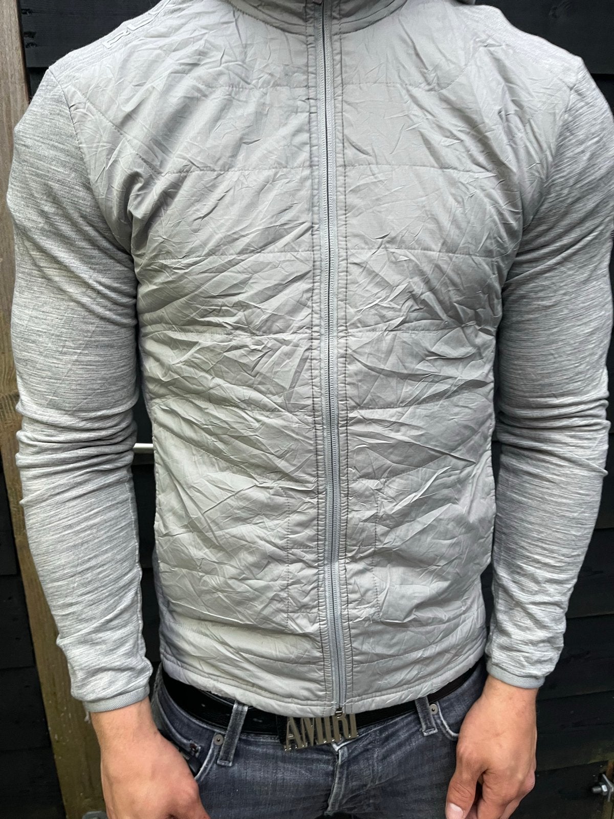 RLX Ralph Lauren Lichtgrijze Jas - Maat S, Ophalen of Verzenden, Zo goed als nieuw, Maat 46 (S) of kleiner, Grijs