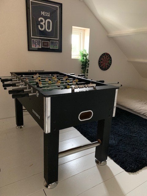 Stevige tafelvoetbaltafel BuckShot, Ophalen, Gebruikt
