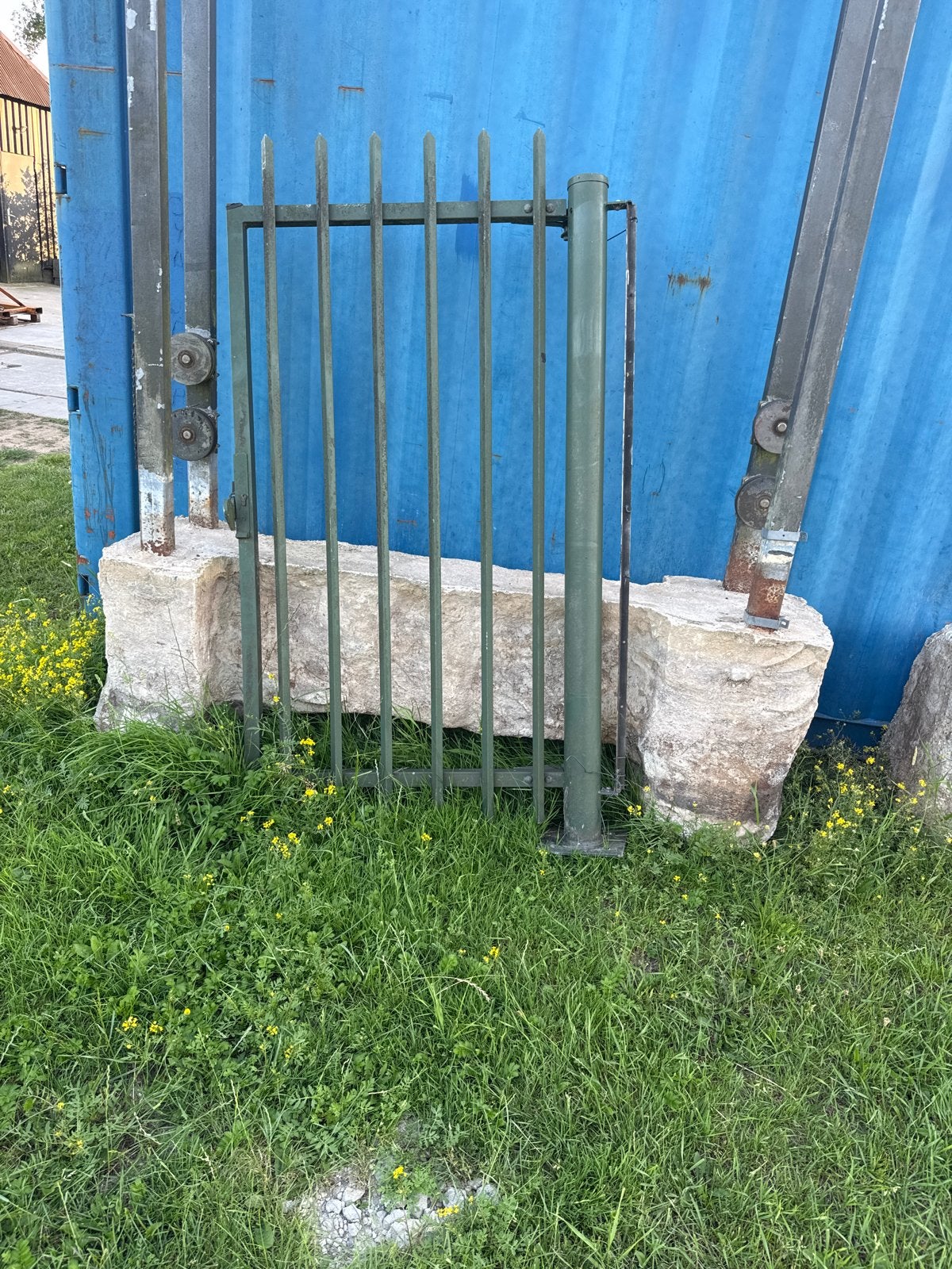 Stevig Hek Loophekje - Ideaal voor Tuin of Erf, Ophalen, Met poort, Gebruikt, Tuinhek