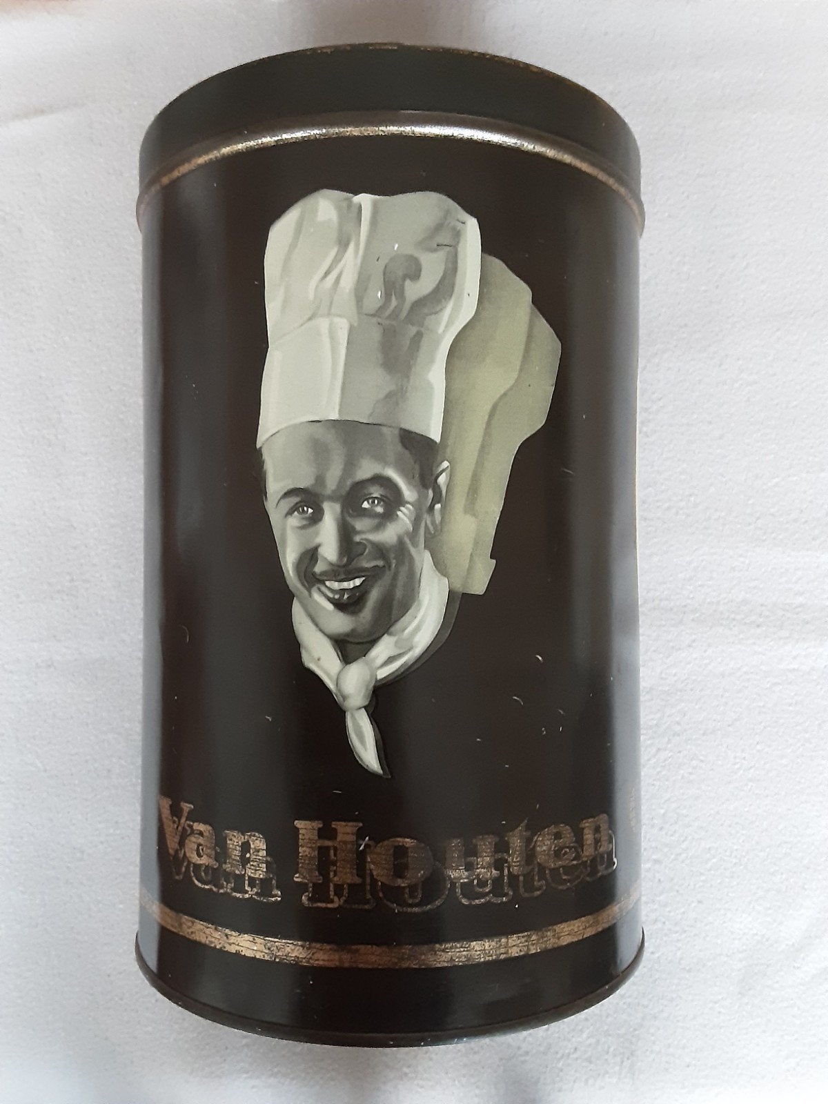 VAN HOUTEN CACAO , WINKELBLIK 5 Kg., Verzamelen, Ophalen of Verzenden, Gebruikt, Overige