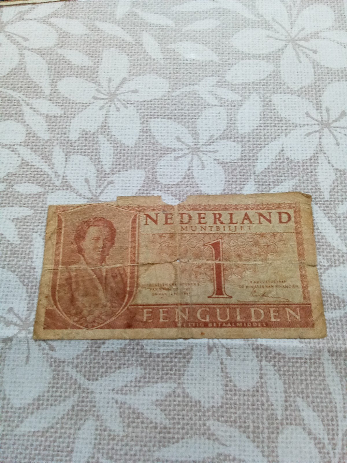 Briefje 1 gulden Nederland, Postzegels en Munten, Bankbiljetten | Nederland, Ophalen