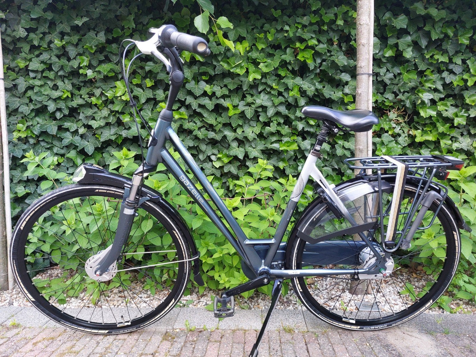 Gazelle eclips Dames 53cm, Ophalen, 53 tot 56 cm, Versnellingen, Zo goed als nieuw