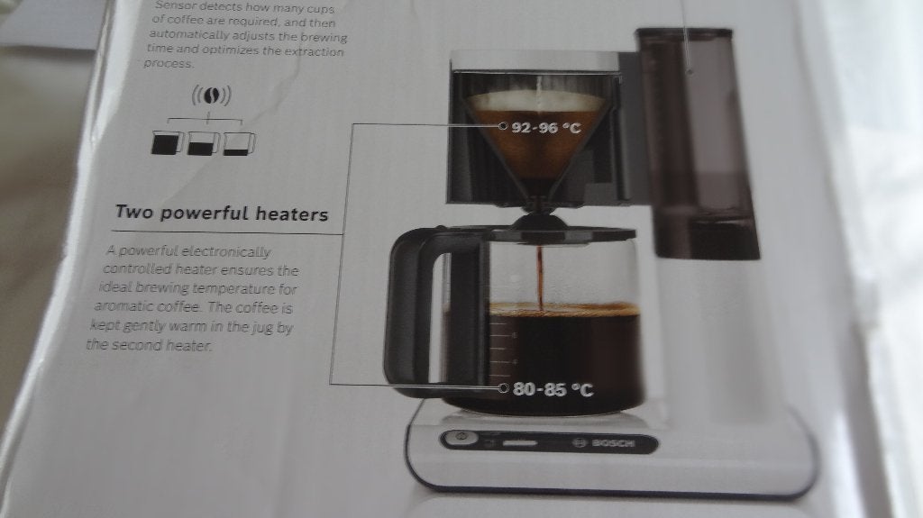 koffiezetapparaat, Witgoed en Apparatuur, Koffiezetapparaten, Ophalen, Afneembaar waterreservoir, 10 kopjes of meer, Koffiemachine