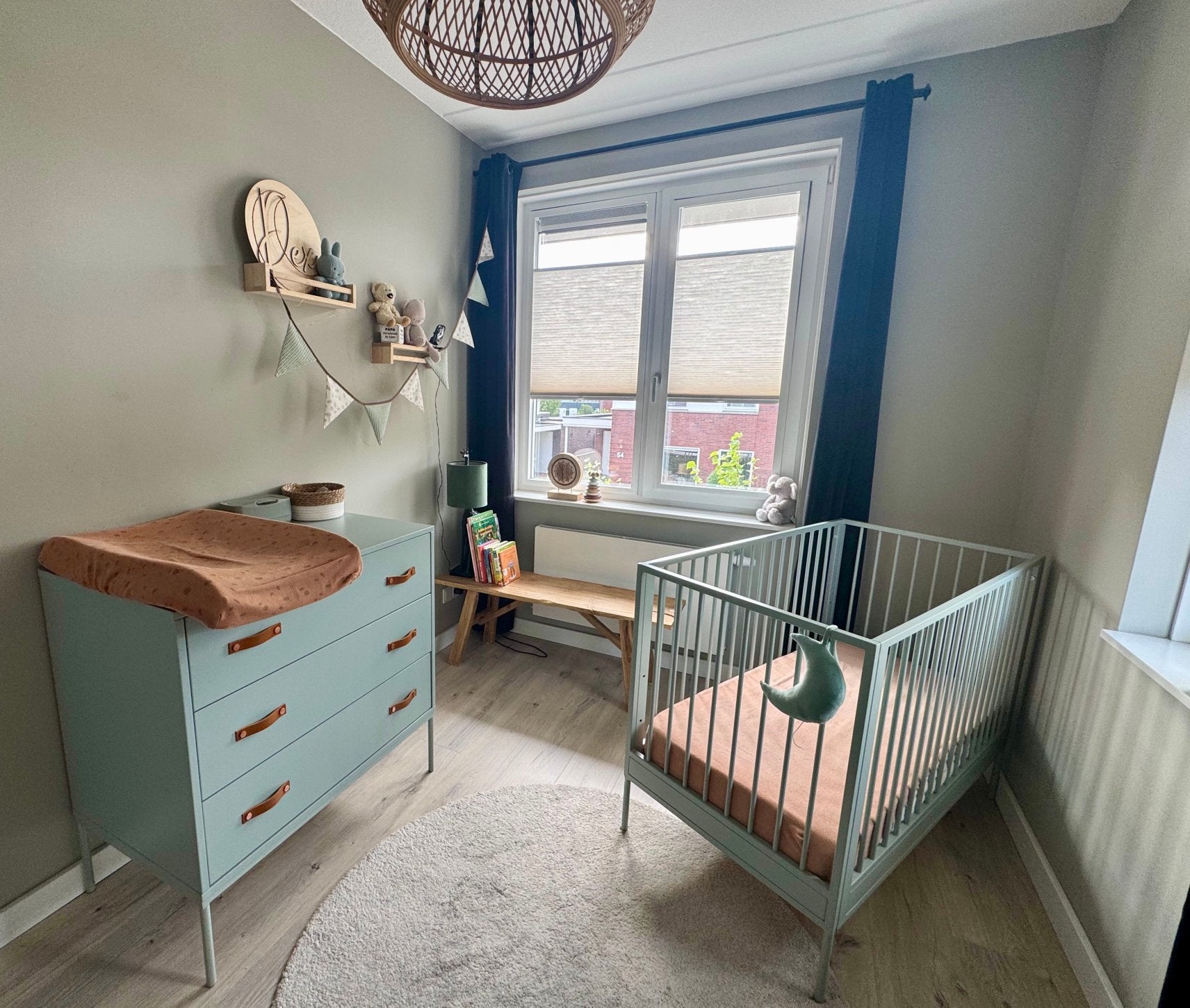 Coming Kids Bliss Babykamer zeegroen, Ophalen, Zo goed als nieuw, Jongetje of Meisje