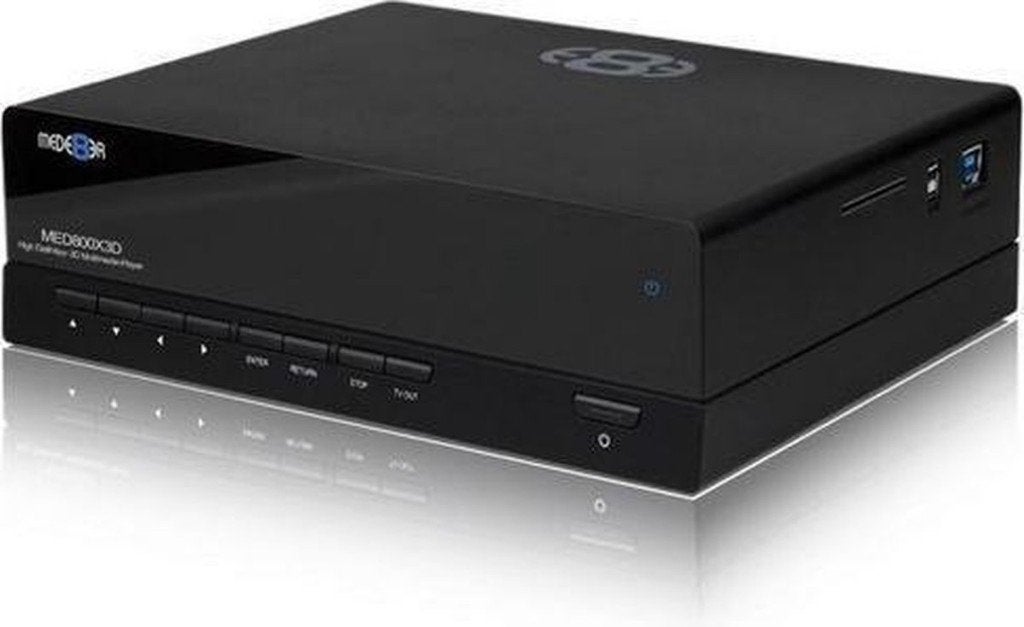Mede8er MED800X3D- 3TB, Audio, Tv en Foto, Mediaspelers, Ophalen of Verzenden, Refurbished, HDMI, 1500 GB of meer