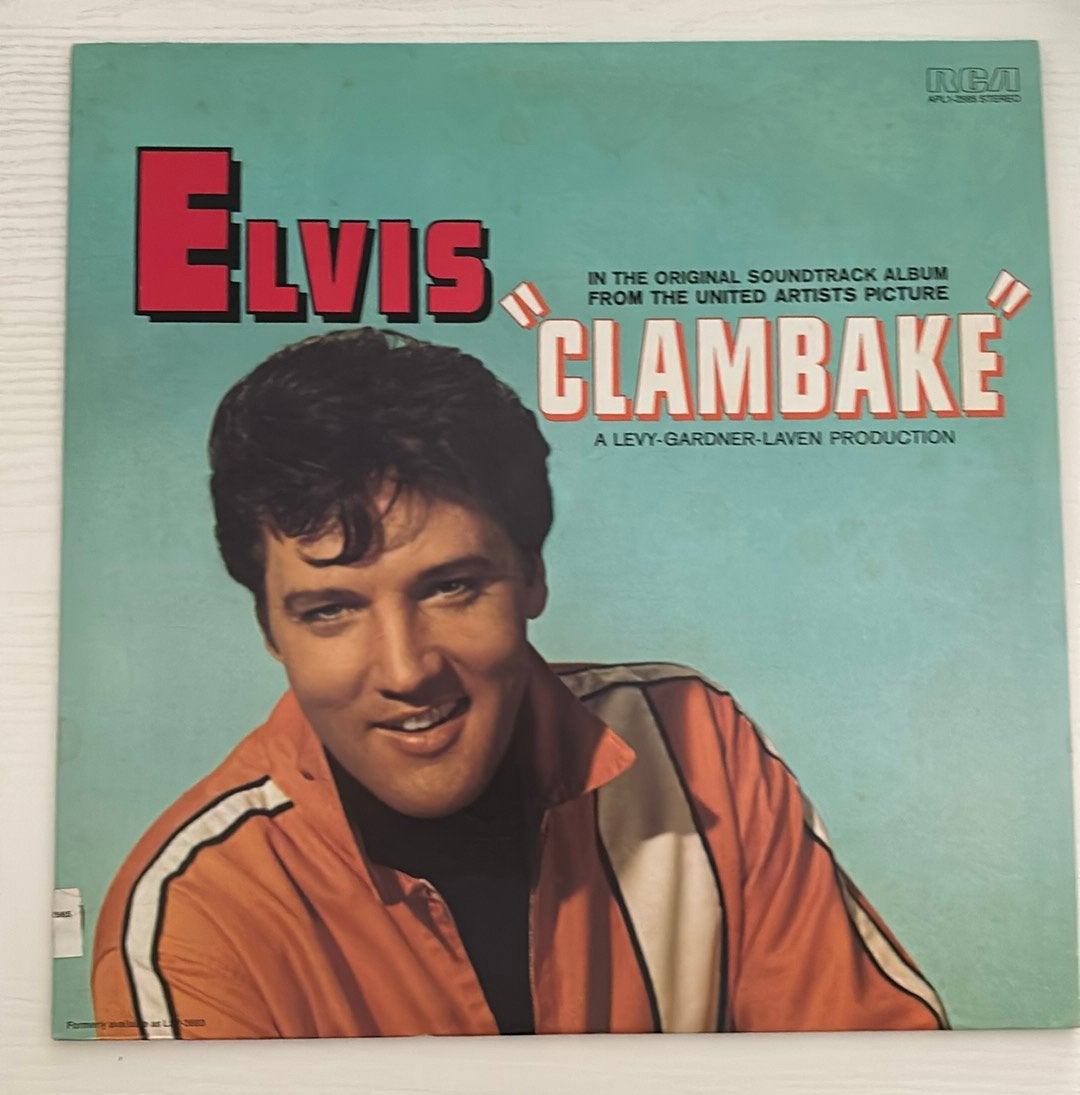 Elvis Presley - Clambake LP (Soundtrack) USA, Verzamelen, Ophalen of Verzenden, Zo goed als nieuw, Cd of Plaat