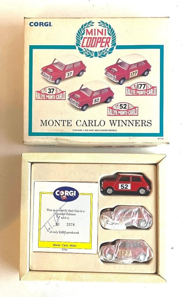 Monte Carlo winners JOHN COOPER signed Corgi  # 97712., Ophalen of Verzenden, Zo goed als nieuw, Auto, Corgi