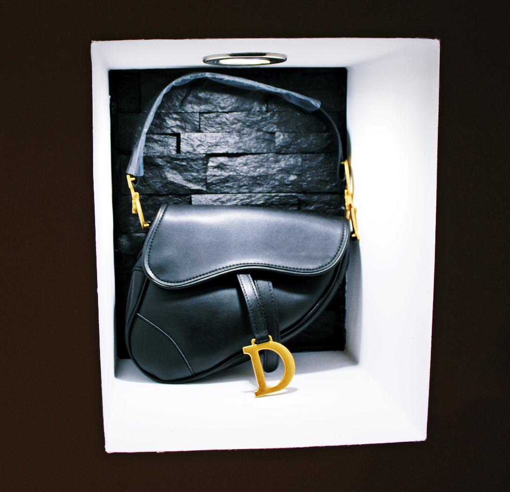 C.h.r.i.s.t.i.a.n D.I.O.R BAG - Saddle TAS, Sieraden, Tassen en Uiterlijk, Tassen | Damestassen, Ophalen of Verzenden, Nieuw, Zwart