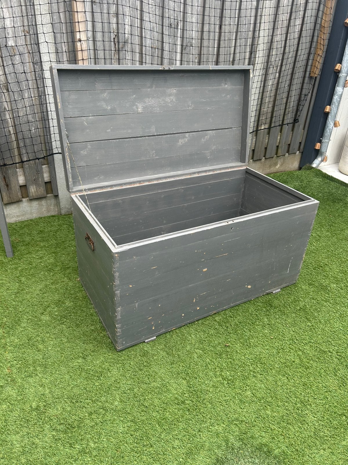 Houten kist, Huis en Inrichting, Woonaccessoires | Kisten, Ophalen, Minder dan 50 cm