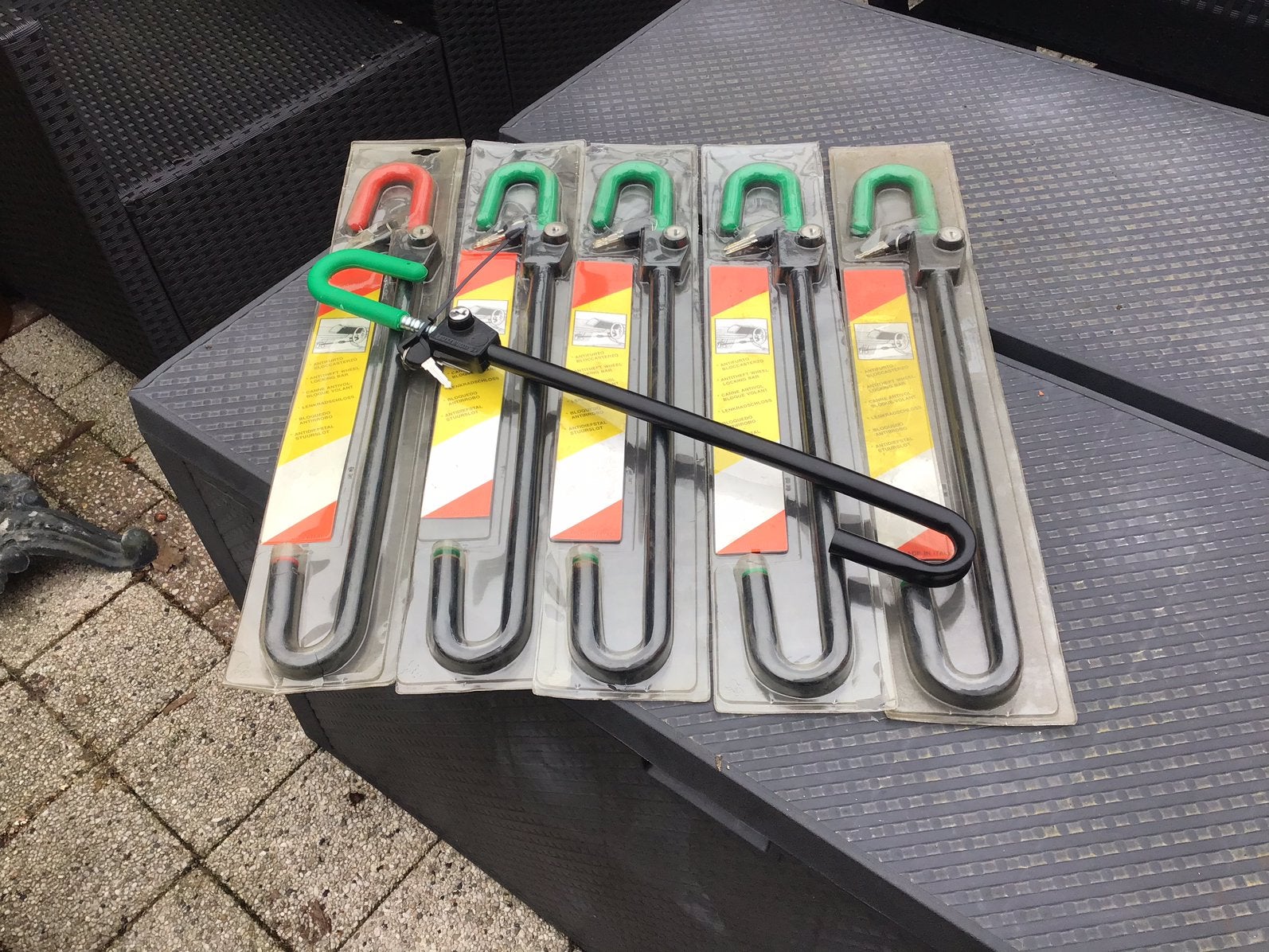 Anti diefstal slot auto / camper enz ., Ophalen