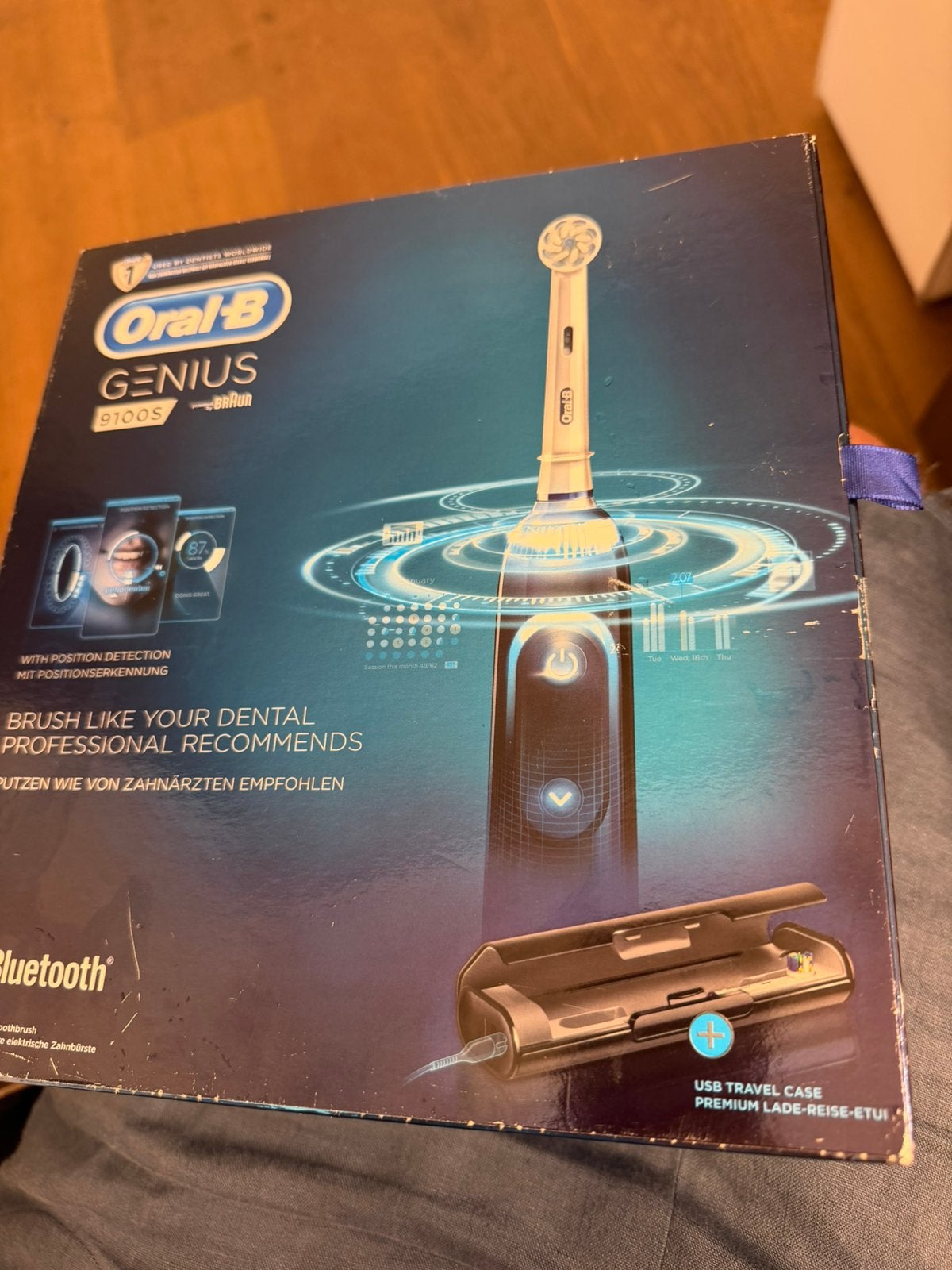 Oral B tandenborstel Genius 9100 S nieuw in verpakking, Ophalen of Verzenden, Nieuw, Tandenborstel