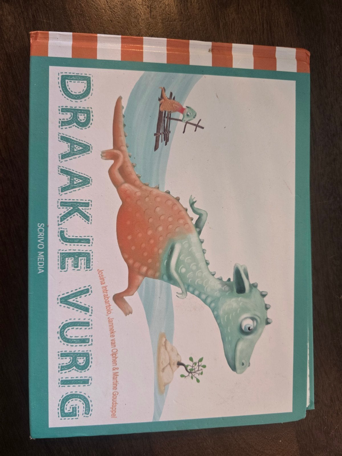 Draakje Vurig - Prentenboek over een enthousiaste draak, Ophalen of Verzenden, Zo goed als nieuw, Joanna Hfrabrabrab, Janette van Olphen & Martine Goudappel
