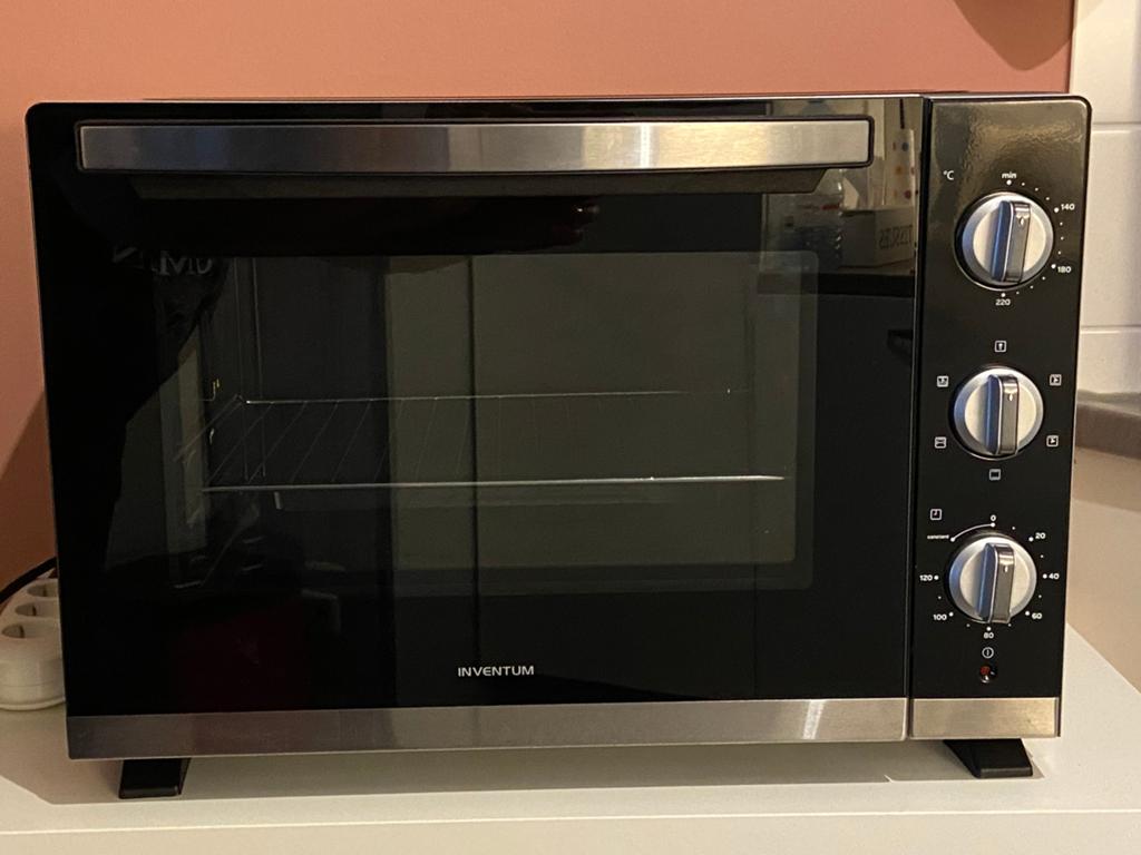 Vrijstaande oven van  Inventum te koop, Ophalen, Minder dan 45 cm, Gebruikt, Hete lucht