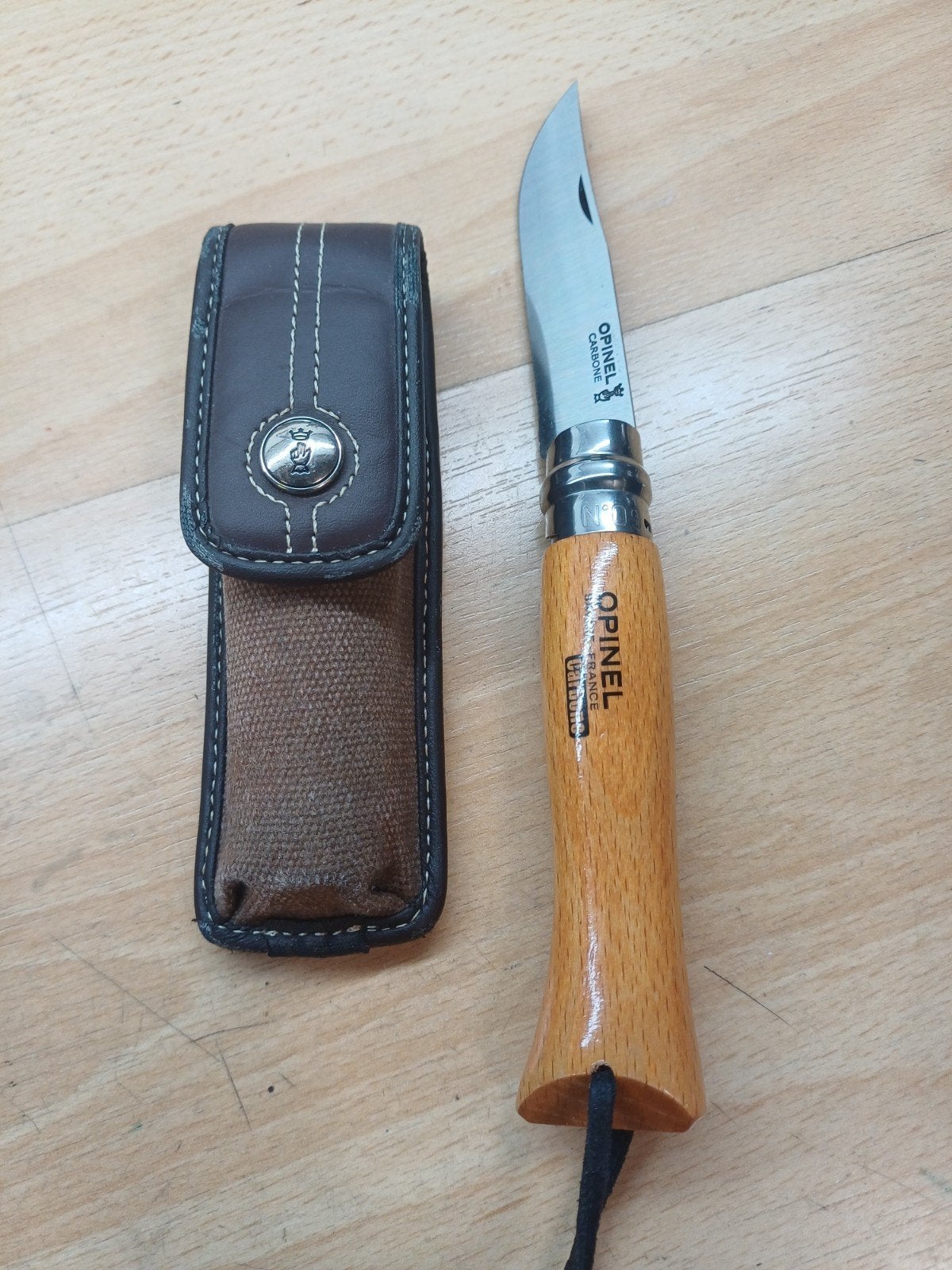 OPINEL 9 met hoesje., Ophalen of Verzenden, Nieuw