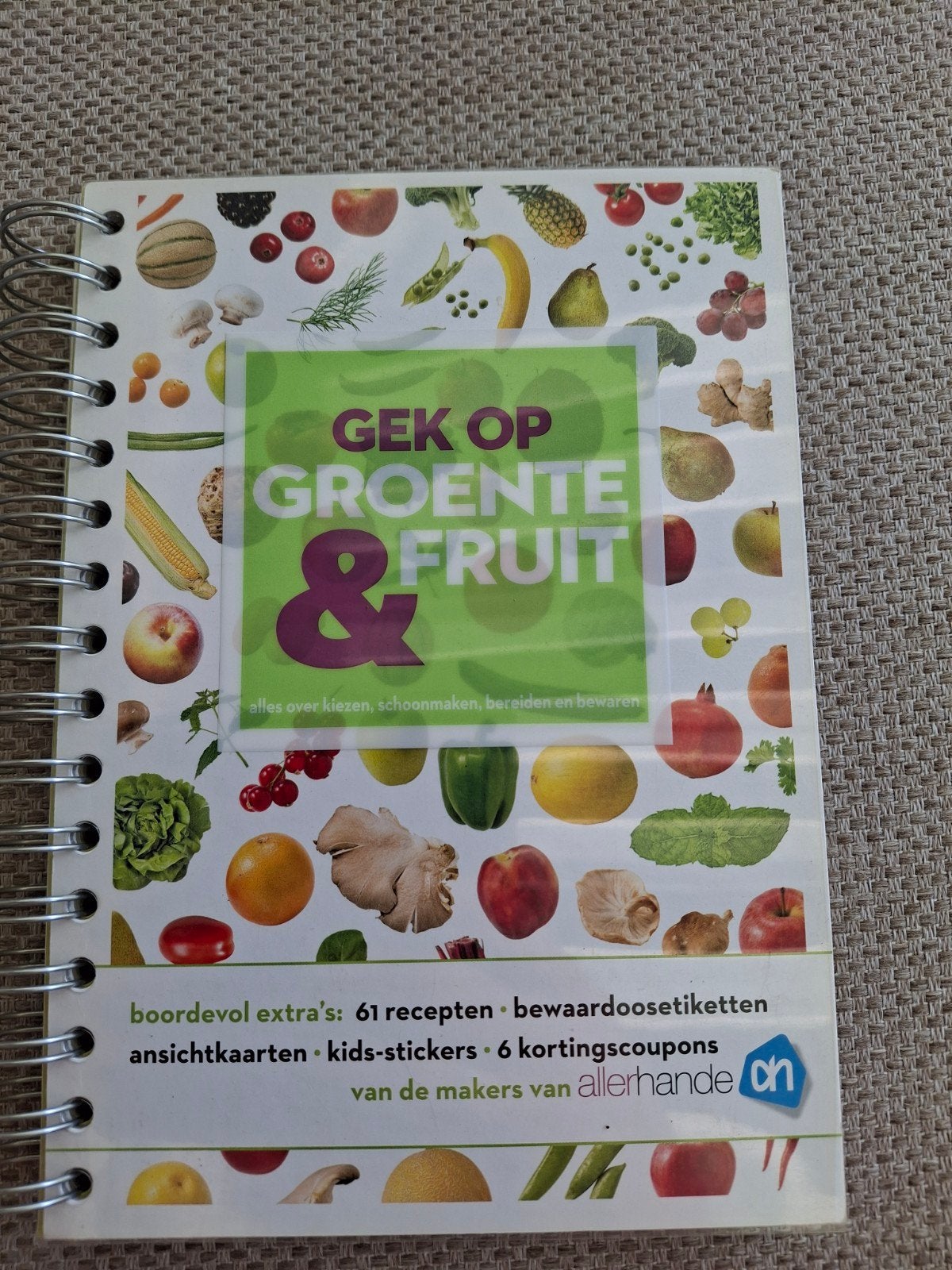 Gek op Groente & Fruit Kookboek - Albert Heijn, Albert Heijn, Gezond koken, Ophalen of Verzenden, Nederland en België