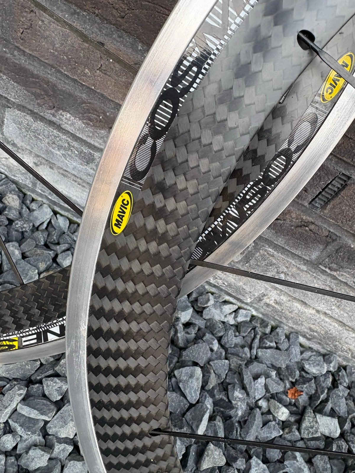 Mavic Cosmic Carbone SL Wiel - Carbon/Aluminium, Gebruikt, Racefiets, Carbon, Ophalen