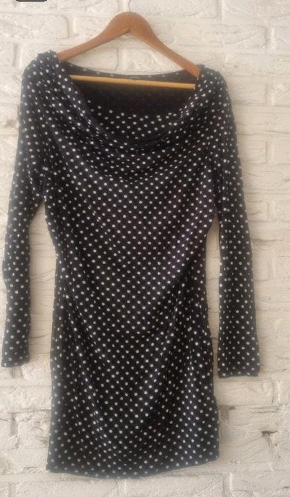 Polka dot jurkje
XL van Promiss, Promiss, Zwart, Maat 46/48 (XL) of groter, Ophalen of Verzenden