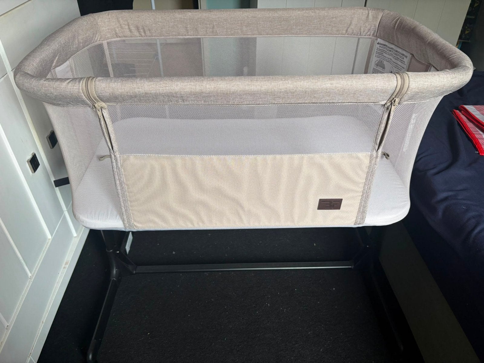 Babybedje/Co-sleeper - Zo goed als nieuw, Ophalen, Zo goed als nieuw