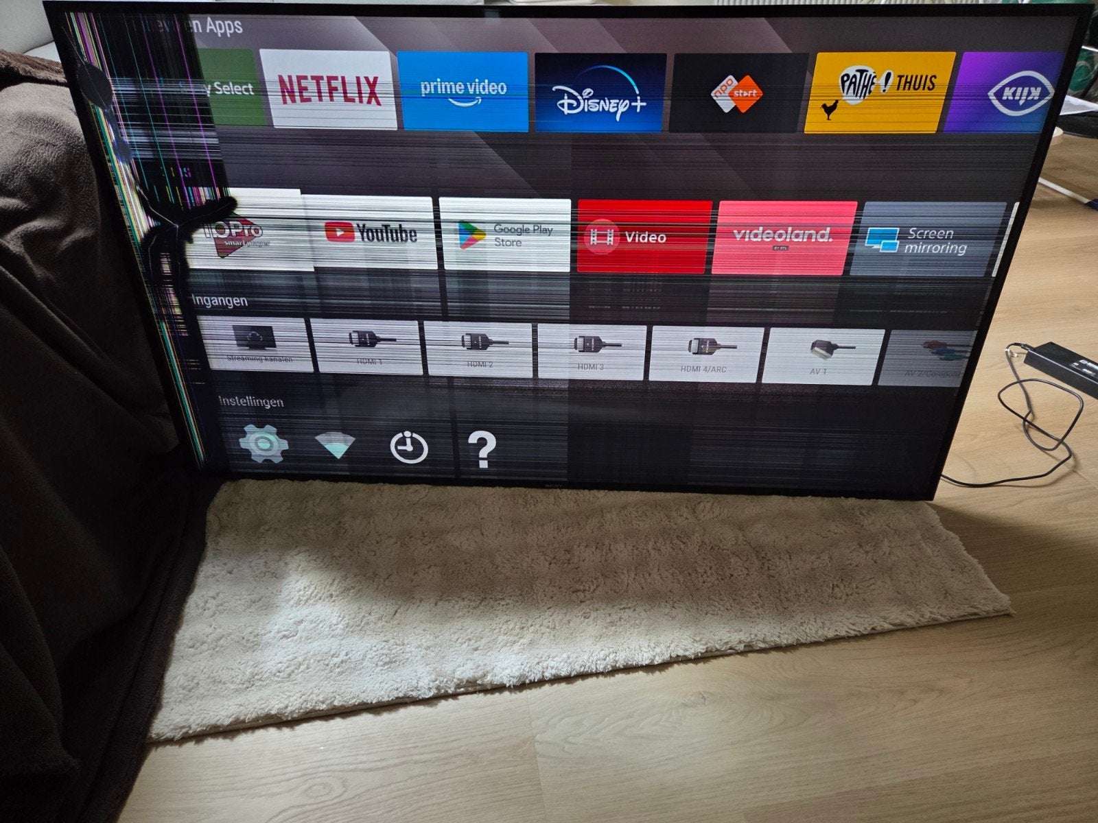 Sony KD-55XD9305 Smart TV - Defect voor onderdelen, LED, Ophalen of Verzenden, 100 Hz, 4k (UHD)