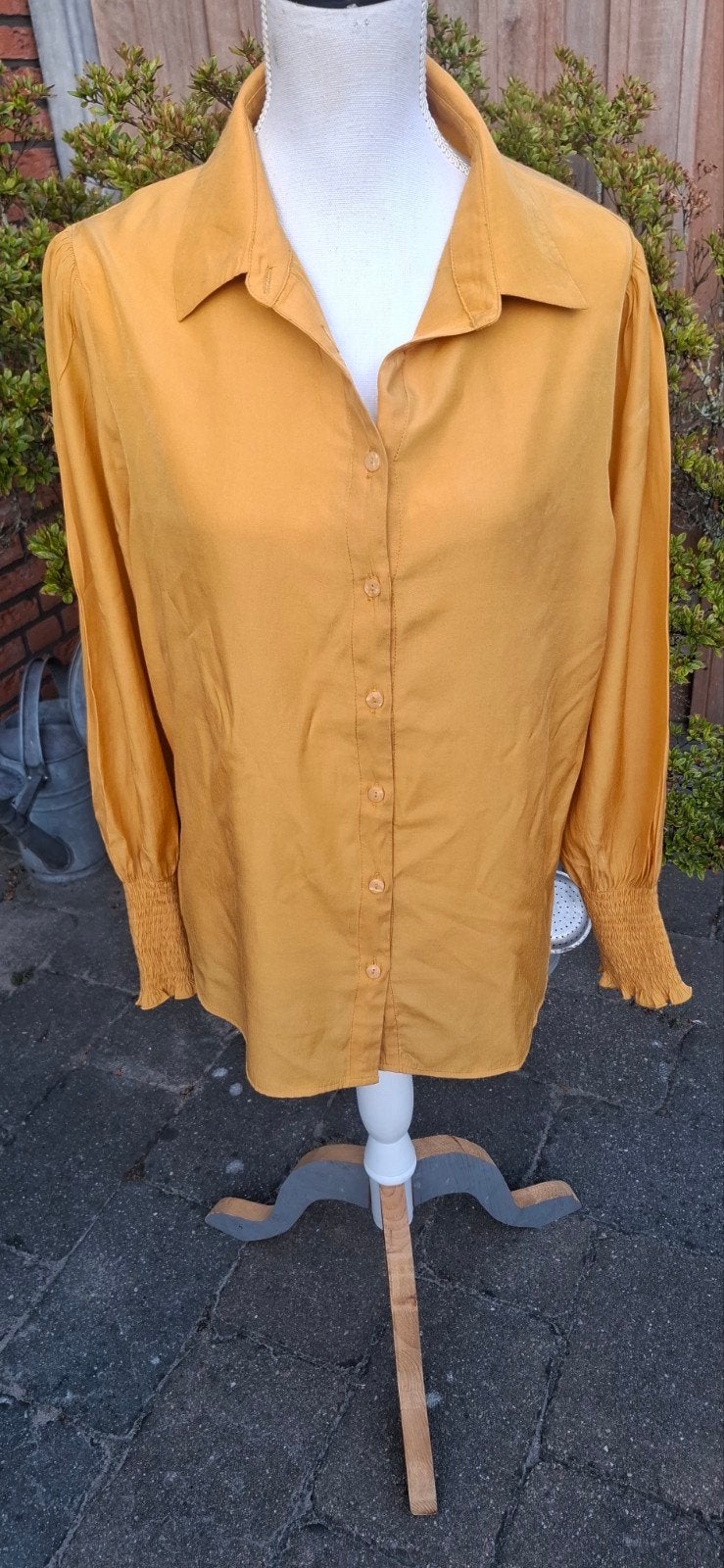 okergele blouse ivy beau 42/44, Ivy beau, Geel, Maat 42/44 (L), Ophalen of Verzenden