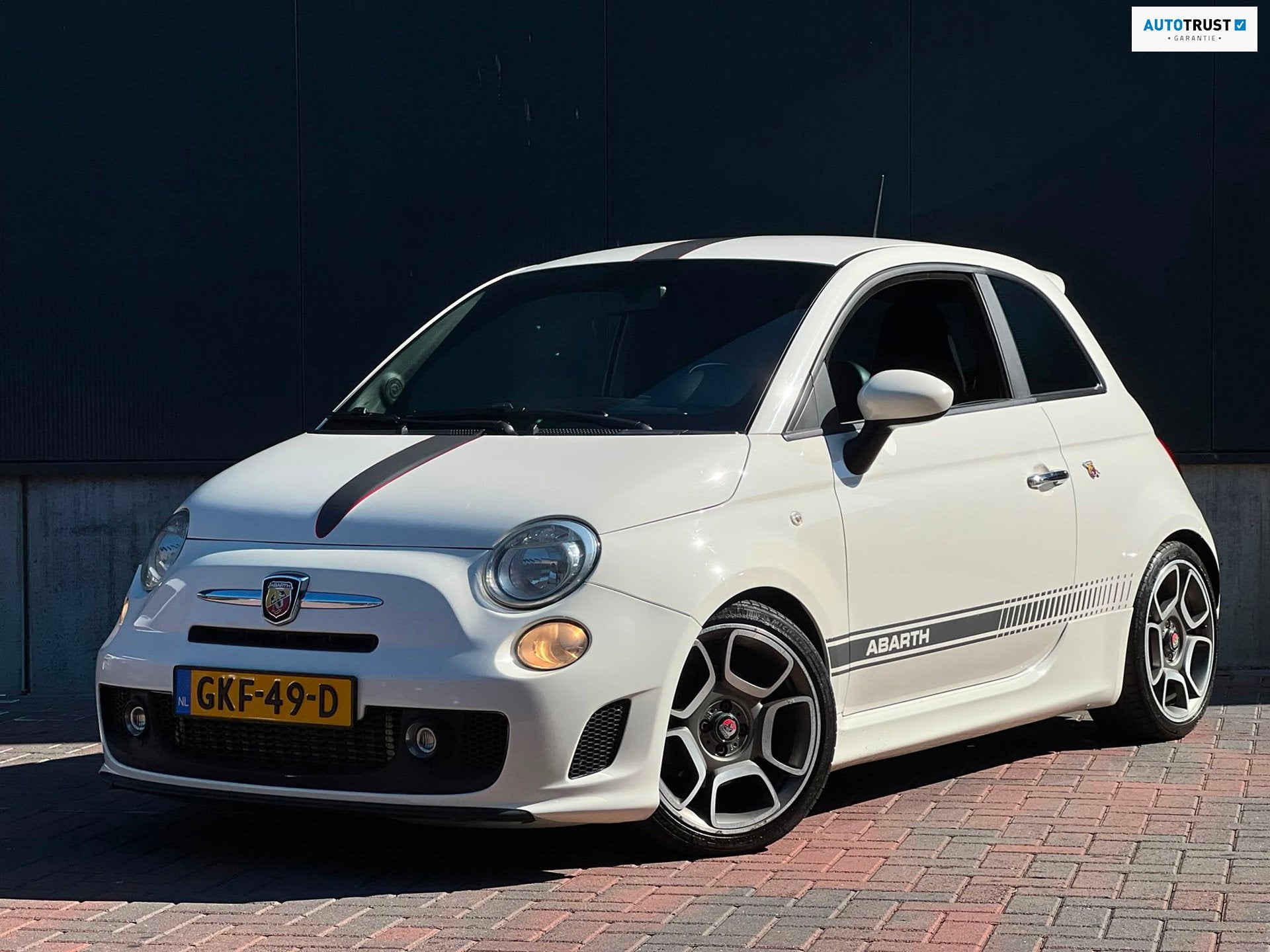 Fiat 500 1.4 T-Jet Abarth-Sport Elaborabile * Digital * Crui, Auto's, Voorwielaandrijving, Gebruikt, 4 cilinders, Alcantara