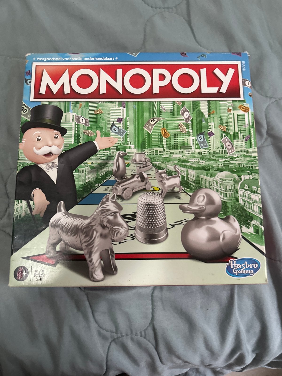Monopoly bordspel - Nauwelijks gebruikt, goede kwaliteit, Drie of vier spelers, Ophalen of Verzenden, Zo goed als nieuw