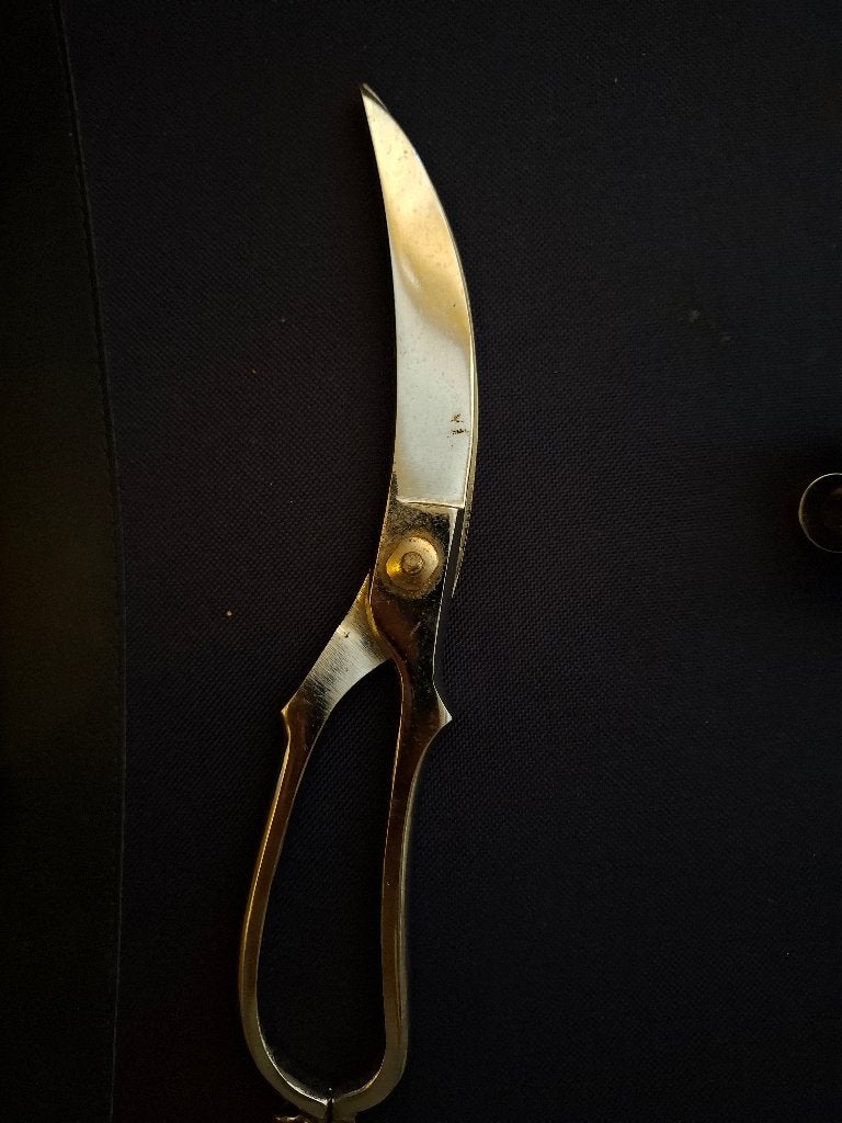 Vleesschaar, Overige typen, Zilver, Ophalen of Verzenden, Zo goed als nieuw