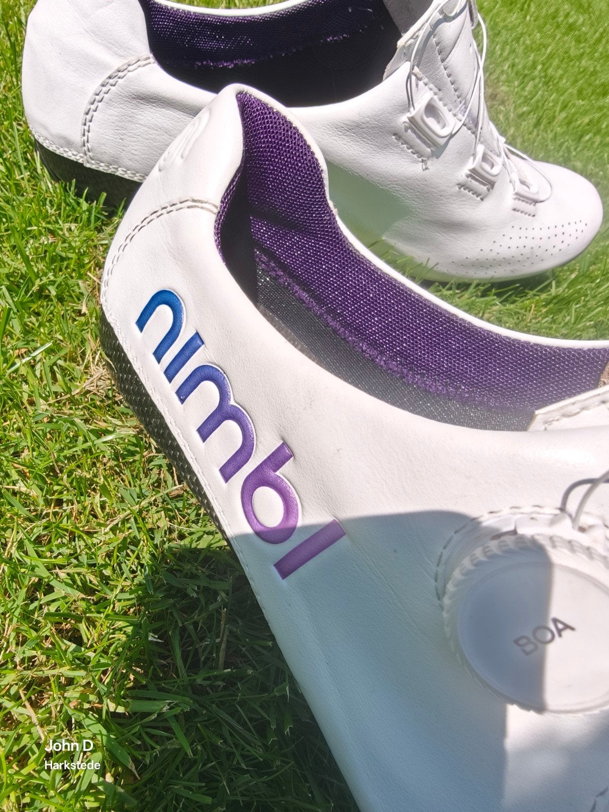 Nimbl Carbon Racefiets Schoenen - Wit, Ophalen of Verzenden, Overige maten, Schoenen