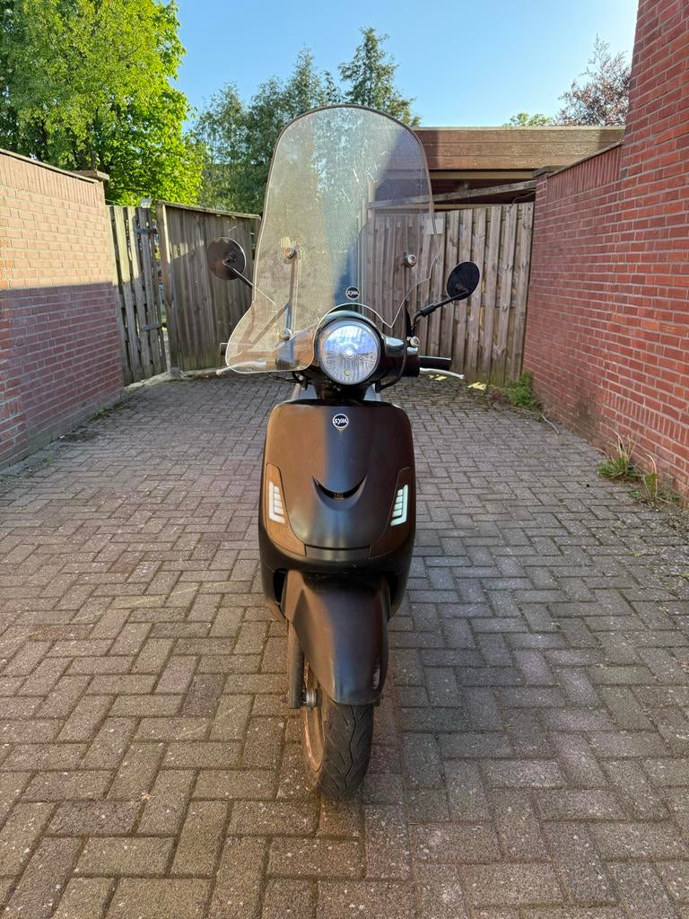 Sym Fiddle II scooter - Zwart 2021, Fietsen en Brommers, Scooters | Overige merken, Ophalen, Gebruikt, Maximaal 45 km/u, Benzine