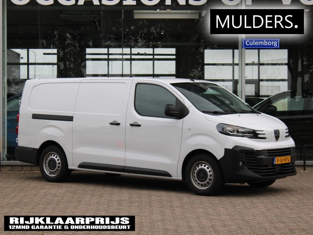 Peugeot e-Expert EV L2 75 kWh | Camera/Navi, 12 maanden, Gebruikt, 2027 kg, Wit