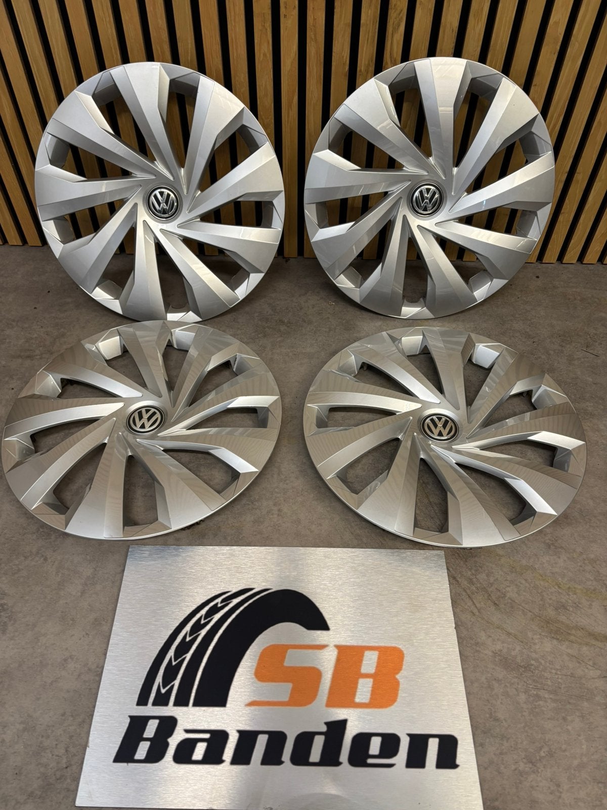 Volkswagen Polo 15 inch wieldoppen Origineel. VW, Wieldoppen, Gebruikt, Ophalen of Verzenden, 15 inch