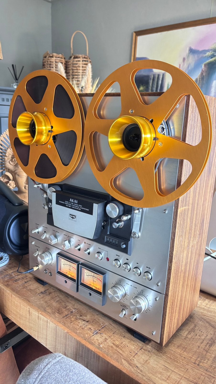 AKAI GX 650 D  is  gereviseerd, speelt als een zonnetje ️, Ophalen, Bandrecorder