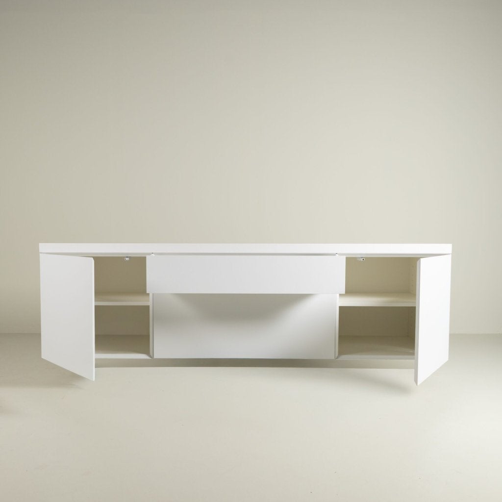 Knoll Dressoir Wit Laminaat, Niet ingevuld, Zo goed als nieuw, Niet ingevuld, Niet ingevuld