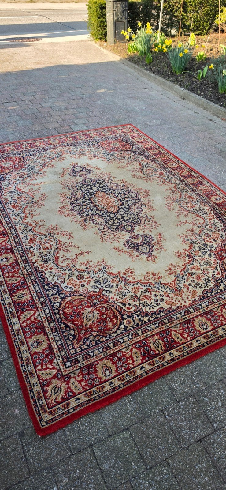 Prachtig groot vintage Perzisch wollen tapijt 240x170!

100%, Perzisch, 150 tot 200 cm, 200 cm of meer, Ophalen of Verzenden