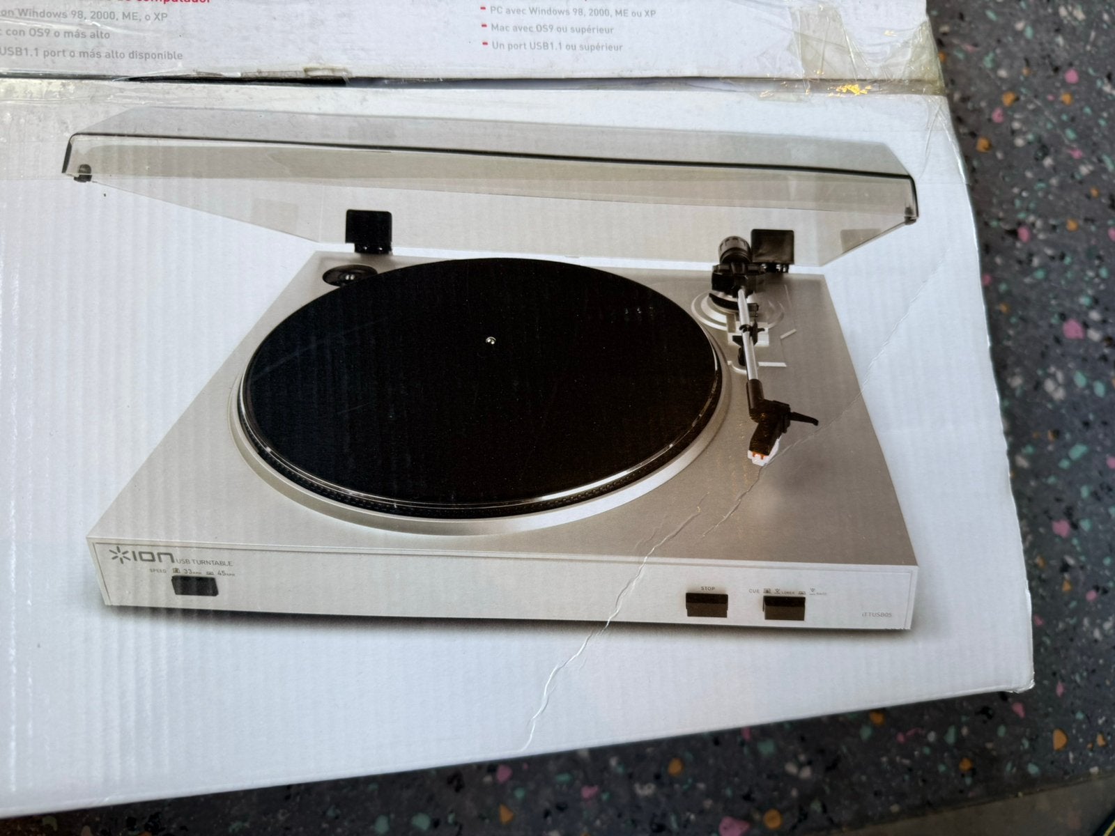 ION USB platenspeler / vinyl archiver ITTUSB05 / NIEUW, Ophalen, Nieuw, Platenspeler, Overige merken
